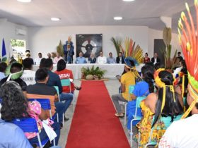 Inauguração do 1º curso de enfermagem indígena