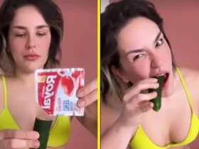 Print do story de Kéfera falando sobre dica de alimentação