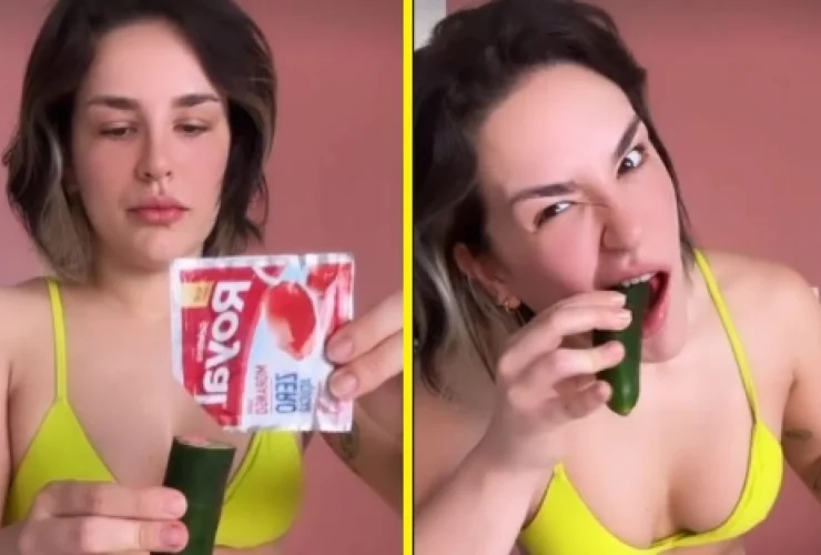 Print do story de Kéfera falando sobre dica de alimentação