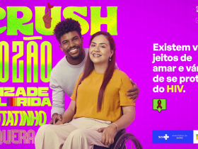 Capa da apresentação do Panorama Epidemiológico e resposta ao HIV e à AIDS, do Ministério da Saúde