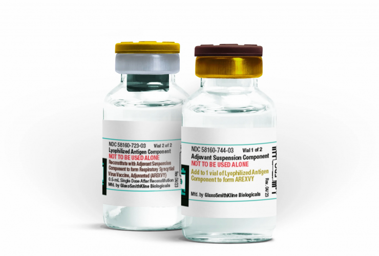 vacina Arexvy, desenvolvida pela GlaxoSmith Kline, aprovada pela Anvisa