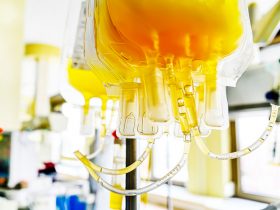 Bolsa de plasma de sangue