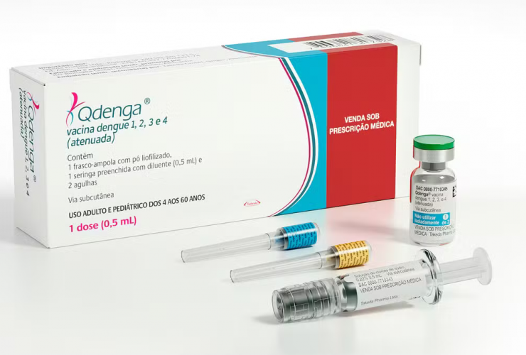 Qdenga, vacina contra a dengue, da indústria farmacêutica Takeda