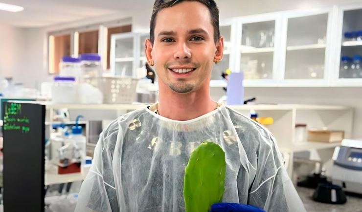 O cearense Igor Gomes responsável pelo desenvolvimento do medicamento