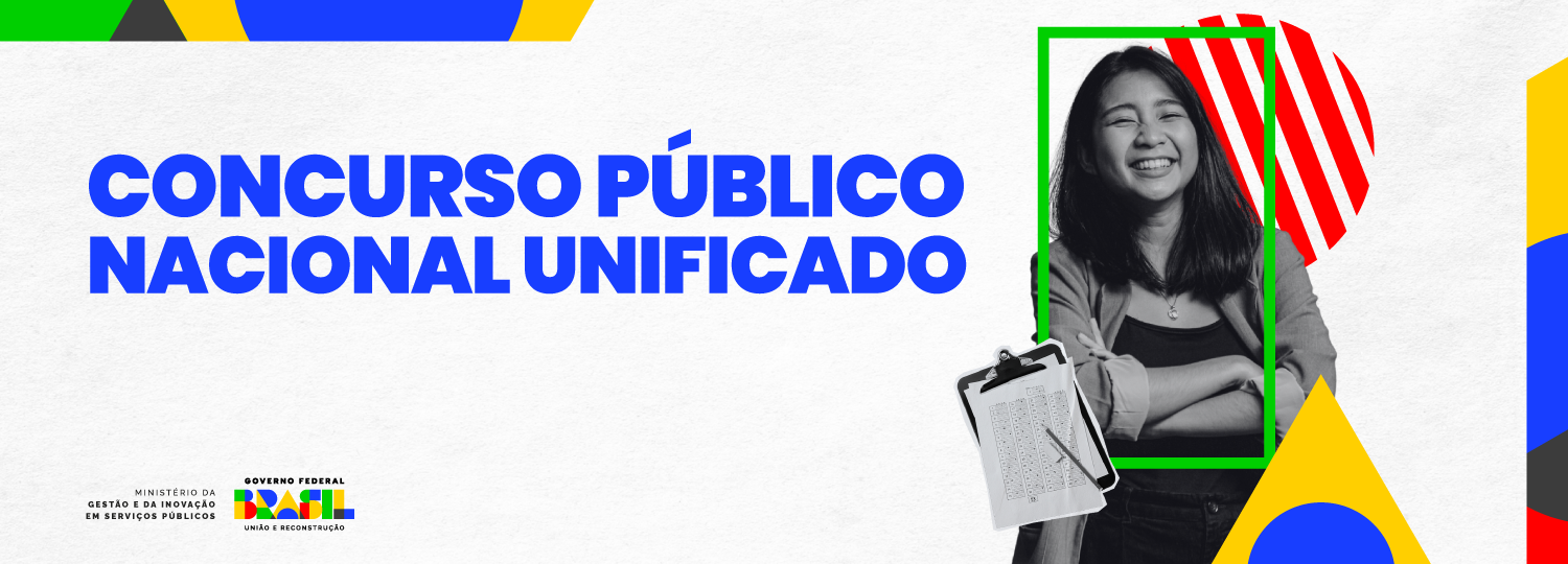 Arte do Concurso Público Nacional Unificado do Governo Federal