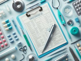 Símbolos de saúde médica e odontóloga Imagem criada por inteligência artificial