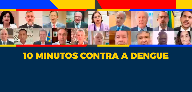 Iniciativa ‘Brasil unido contra a dengue’ Foto: divulgação/MS