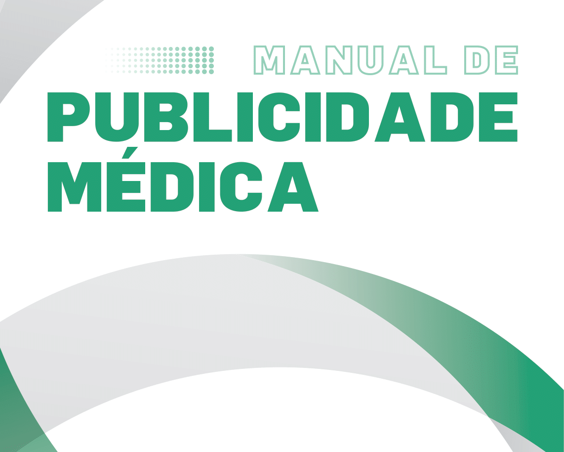 Capa do Manual de Publicidade Médica do CFM