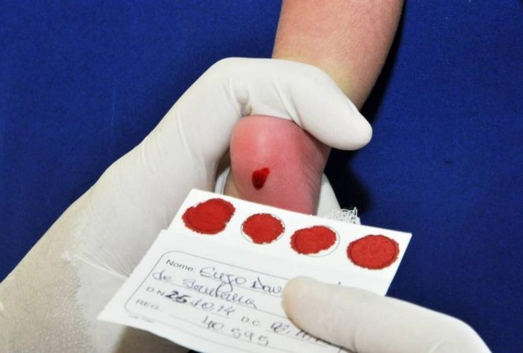 Teste do pezinho | Foto: José Pantoja -Sespa