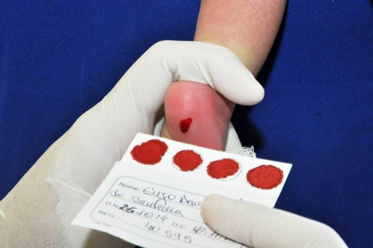 Teste do pezinho | Foto: José Pantoja -Sespa