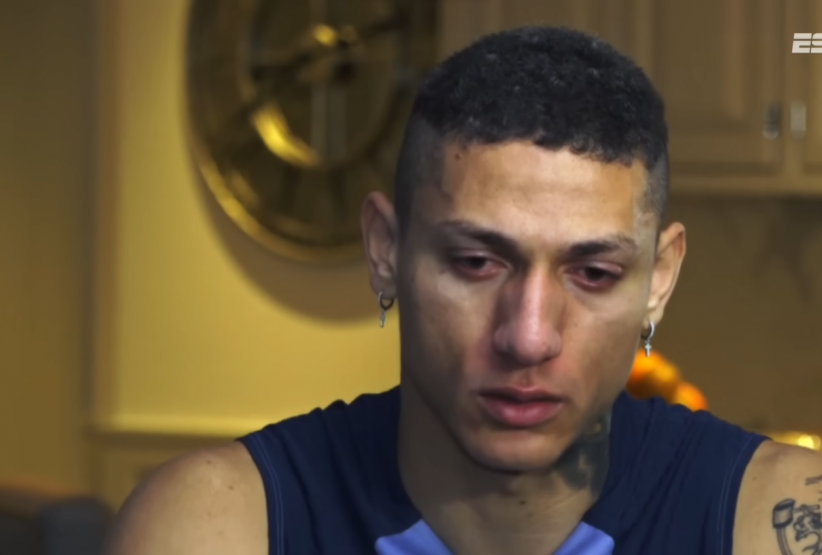 O atacante Richarlison