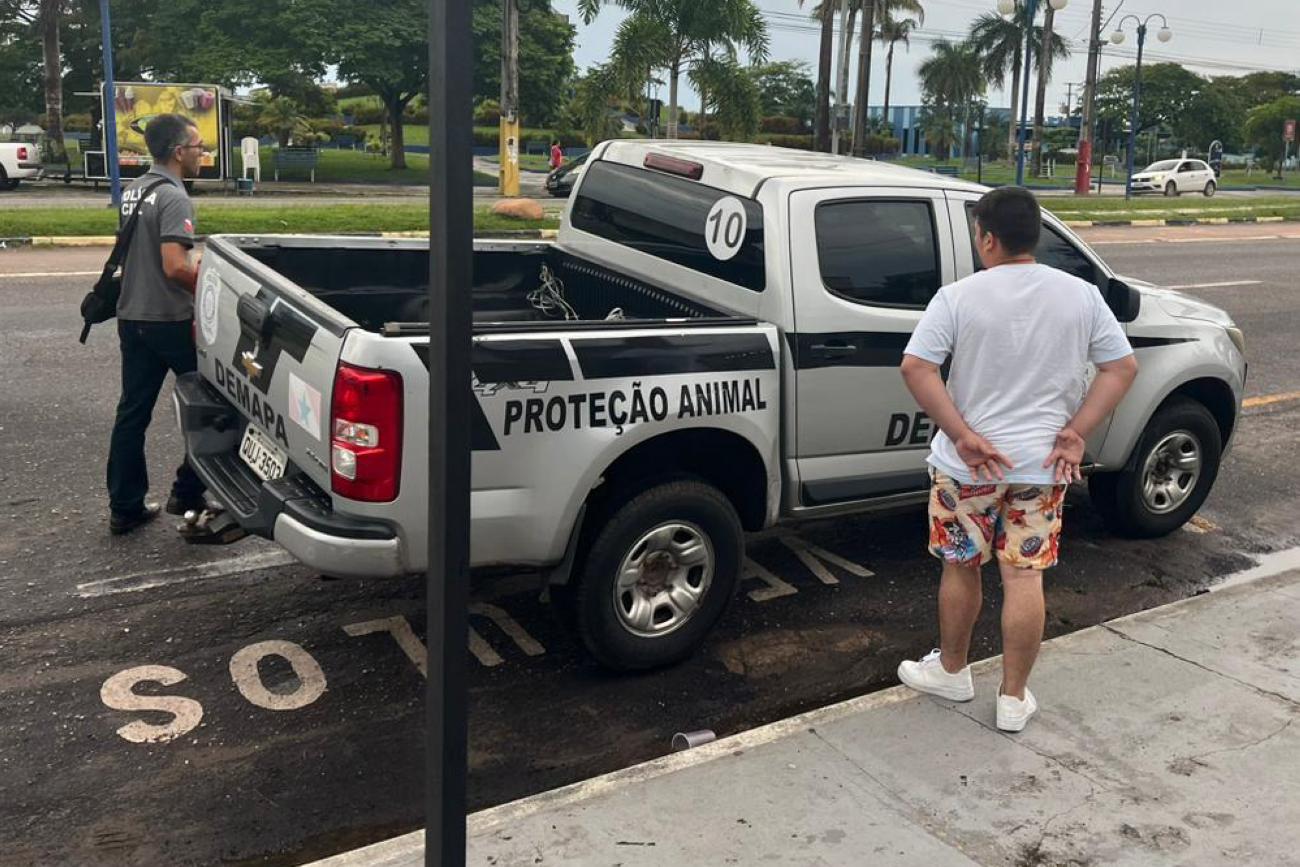 Veículo da DEMAPA - Polícia Civil Foto: divulgação Agência Pará