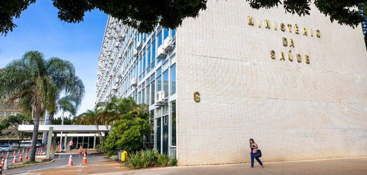 Fachada do Ministério da Saúde Foto: Walterson Rosa/MS