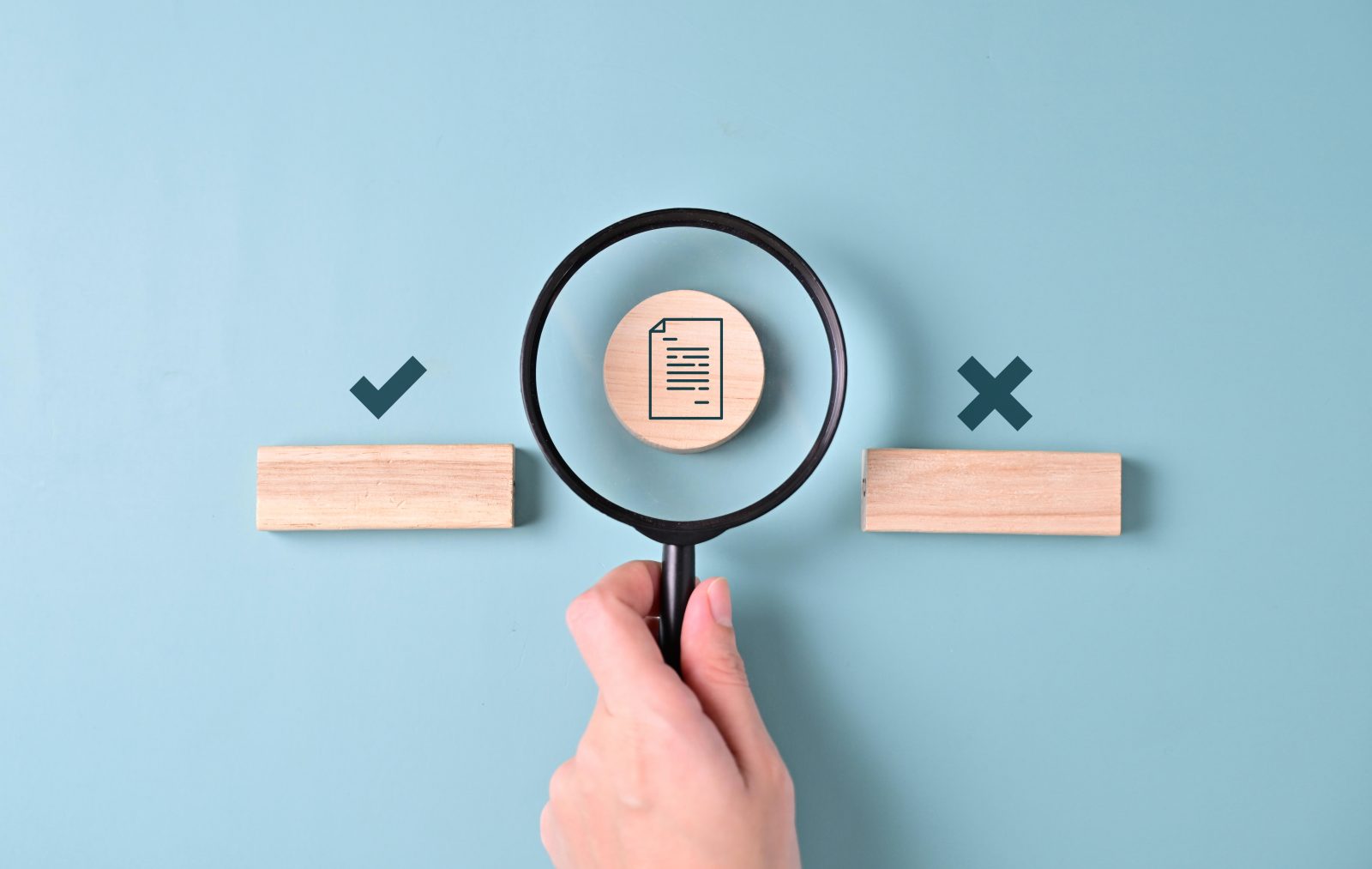 Sistema digital de gerenciamento e verificação de documentos comerciais Por 1footage