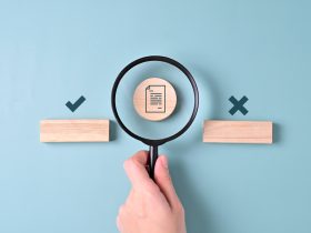 Sistema digital de gerenciamento e verificação de documentos comerciais Por 1footage