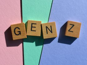 Geração Z, palavra como título de banner Por JosieElias