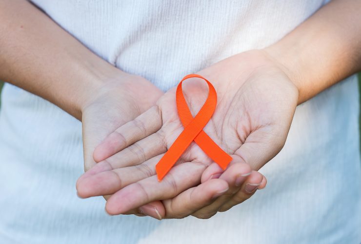 Leucemia, Dia do Câncer Renal, Esclerose Múltipla Mundial, CRPS, Fita Laranja Por JoPanwatD