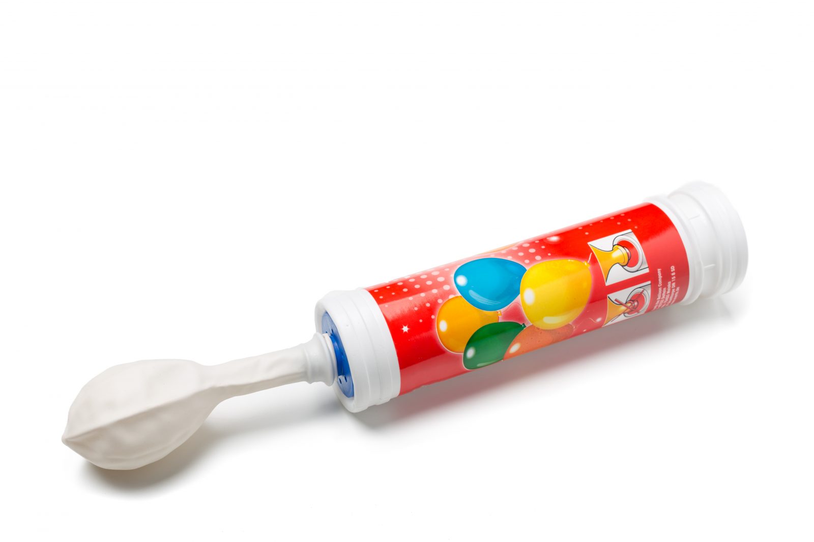 Not inflated balloon isolated Por FabrikaPhoto