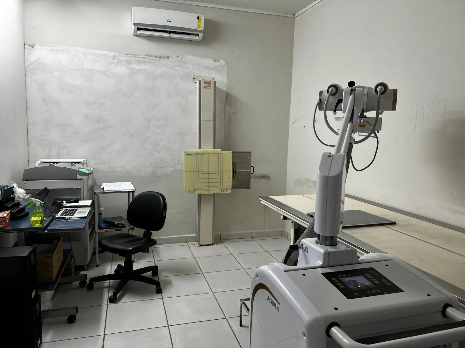 Equipamento de raio-x para diagnóstico Foto: divulgação Sindmed-Acre