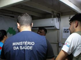 Equipe da Sala de Situação Nacional de Emergências Climáticas em Saúde no Pará Foto: João Vitor Moura/MS