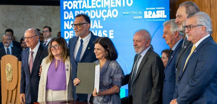Ministra da saúde e o Presidente Lula Foto: Thales Alves para Ministério da Saúde