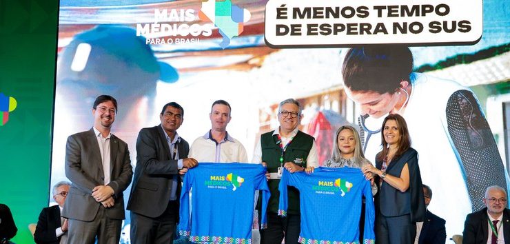 No evento, o ministro falou sobre a importância do programa para as ações de redução do tempo de espera para atendimento no SUS (Foto: Matheus Damascena/MS)