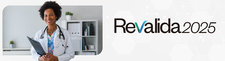 Arte do Revalida 2025 divulgada pelo INEP