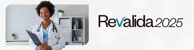 Arte do Revalida 2025 divulgada pelo INEP