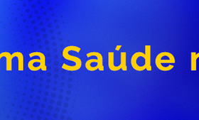 Arte do Programa Saúde na Escola feita pelo Ministério da Saúde