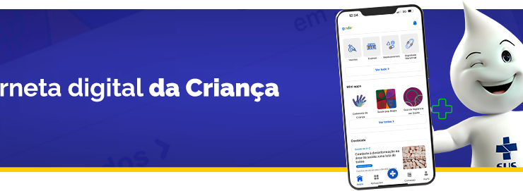 A Caderneta Digital da Criança agora está no Meu SUS Digital
